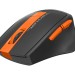 Мышь A4Tech Fstyler FG30S серый/оранжевый оптич. 2000dpi silent беспров. USB 6but (FG30S ORANGE) A4Tech FG30S ORANGE