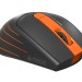 Мышь A4Tech Fstyler FG30S серый/оранжевый оптич. 2000dpi silent беспров. USB 6but (FG30S ORANGE) A4Tech FG30S ORANGE