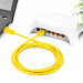 Greenconnect Патч-корд прямой 3.0m UTP кат.6, желтый, 24 AWG, литой, GCR-LNC602-3.0m, ethernet high speed, RJ45, T568B Greenconnect RJ45(m) - RJ45(m) Cat. 6 UTP PVC 3м жёлтый