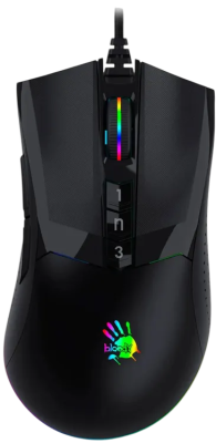 Мышь A4Tech W90 MAX ( STONE BLACK)