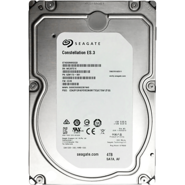 Жесткий диск Seagate Constellation ES.3 ST4000NM0033