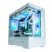 Корпус Zalman P30 WHITE Micro-ATX Mini-Tower (mATX/Mini-ITX, без БП, Steel, Plastic, Tempered Glass, 3x120mm (ARGB Fan) 