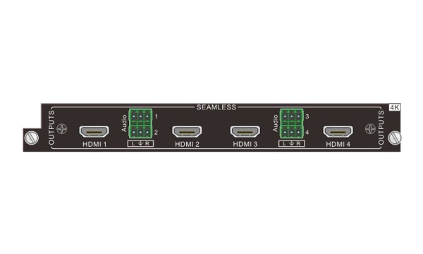 Плата выхода Pixelhue [UMX_4xHDMI2.0 Output Card] 4xHDMI2.0 для шасси UMX