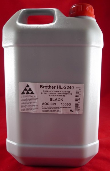 Тонер Brother TN 2080/2090/2235/2275 HL 2240/2140/2130/2132/2135 (кан. 1кг) AQC-США фас.Россия