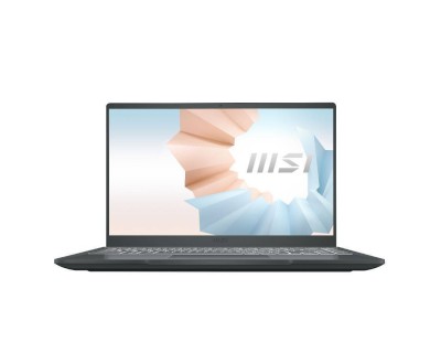 Ноутбук MSI Modern 14 B11SB-411RU 14" FHD 60Hz, Intel Core i7-1165G7, 16Gb, 512Gb SSD, no ODD, NVidia MX450 2Gb, Win10, 