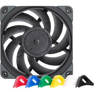Кулер для корпуса Noctua NF-A12x25 PWM chromax.black.swap