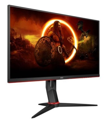 МОНИТОР 27" AOC 27G2ZN3 Black-Red с поворотом экрана (VA, 1920x1080, 280Hz, 0.5 ms, 178°/178°, 300 cd/m, 80M:1, +2xHDMI)