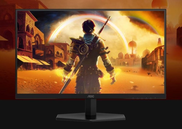 МОНИТОР 27" AOC 27G42E Black (IPS, 1920x1080, 180Hz, 0.5 ms, 178°/178°, 300 cd/m, 80M:1, +2xHDMI 2.0, +DisplayPort 1.4)