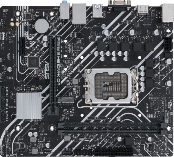 Материнская плата ASUS PRIME H610M-K D4