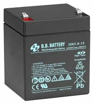 Батарея B.B. Battery серия HR, HR5.8-12