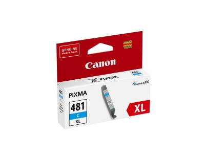 Картридж CANON CLI-481XL C голубой, увеличенной емкости, 519 стр