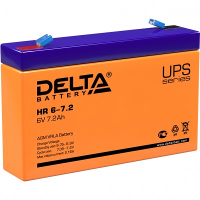 Батарея DELTA серия HR, HR 6-7,2