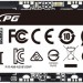 Твердотельный накопитель XPG SX8100 ASX8100NP-256GT-C