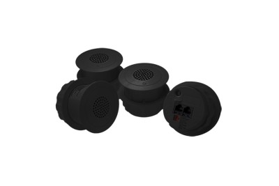 Акустическая система Biamp [E-A-B-25-4] (CAMBRIDGE) эмиттер для звуковой маскировки (подходит только для звуковой маскировки). Регулировка шагами 3dB, 6dB, 9dB. Цвет: чёрный, комплект из 4-х шт (2 места)