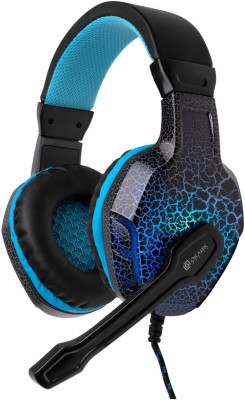 Наушники с микрофоном Oklick HS-L400G ZEUS черный/синий 2.2м мониторные оголовье (359480) Oklick 359480