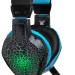 Наушники с микрофоном Oklick HS-L400G ZEUS черный/синий 2.2м мониторные оголовье (359480) Oklick 359480