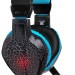 Наушники с микрофоном Oklick HS-L400G ZEUS черный/синий 2.2м мониторные оголовье (359480) Oklick 359480