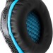 Наушники с микрофоном Oklick HS-L400G ZEUS черный/синий 2.2м мониторные оголовье (359480) Oklick 359480
