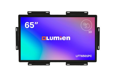 [LFT6501PC] Встраиваемый сенсорный дисплей с открытой рамкой Lumien [LFT6501PC] 65", ОБНОВЛЕННЫЕ ГАБАРИТЫ, 3840x2160, 1300:1, 500кд/м, проекционно-ёмкостной тип сенсора, 10 точек касания, 24/7, 1xHDMI, 1xVGA, 1х DVI