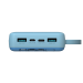 Портативный аккумулятор TOLT Lit LT-LI10S, 10000mAh, 22,5W, fast charging and PD, light blue TOLT LT-LI10S