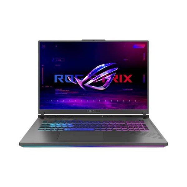 Ноутбук ASUS ROG G814JU-N5059 18" QHD+, Intel Core i7-13650HX, 16Gb, 1Tb SSD, no ODD, NVidia RTX4050 6Gb, no OS, серый*