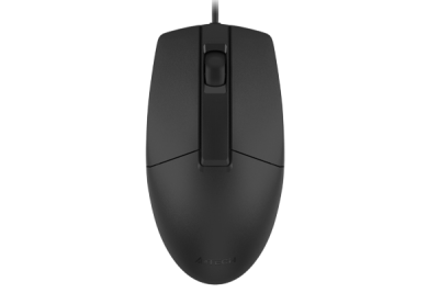 Мышь A4Tech OP-335S черный оптич. 1200dpi silent USB 3but A4Tech OP-335S