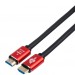 Кабель HDMI 5 m (Red/Gold, в пакете)  VER 2.0 ATcom HDMI 2.0 (m) - HDMI 2.0 (m) 5 м