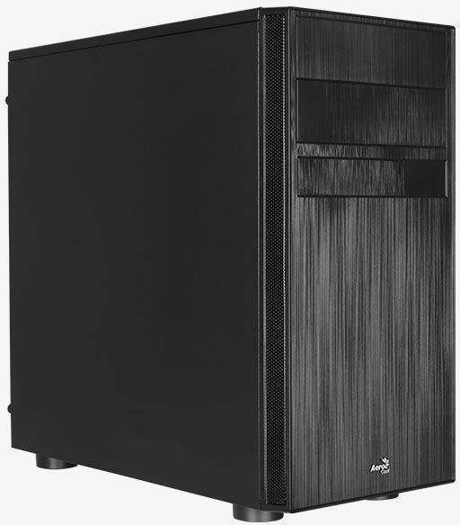 Корпус Aerocool Stark Mini-S-BK-v1 (2xUSB, 2xAudio, 0.6 мм, 80 мм FAN, mATX, без БП)