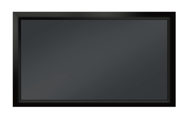 [LRF-100108] Экран Lumien [Radiance Frame] 145x219 см (раб. область 127х203 см) (83") полотно 0.8 с функцией отражения внешней засветки, алюминиевая рама обтянутая черным бархатом 8 см 16:10 (Не предназначен для короткофокусной проекции) (2 места)