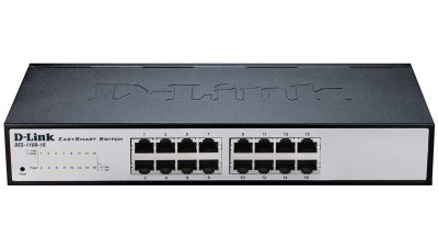 D-Link DES-1100-16 Настраиваемый L2 коммутатор с 16 портами 10/100Base-TX
