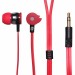 Наушники внутриканальные Oklick HP-S-210 1.2м красный проводные в ушной раковине (D1-1R) Oklick D1-1R
