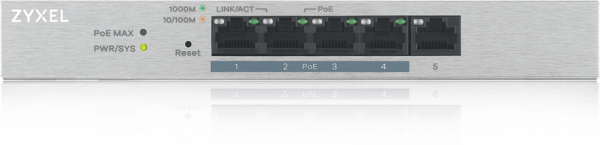 Коммутатор Zyxel GS1200-5HP V2