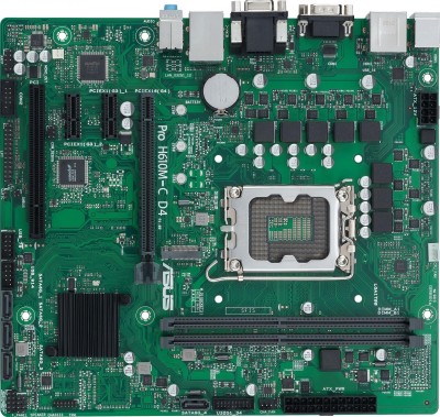 Материнская плата ASUS PRO H610M-C D4-CSM