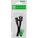 GCR Кабель PREMIUM 1.3m TypeC угловой, черный, AL case черный, 28/22 AWG Кабель Greenconnect 1.3 м (GCR-53434)