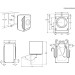 Встраиваемая стиральная машина Electrolux EWN7F447WI