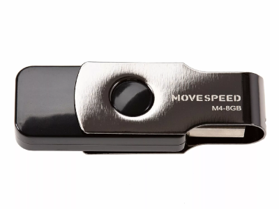 USB2.0 8GB Move Speed М4 черный Move Speed M4-8G