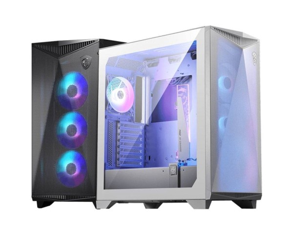 Корпус MSI MPG GUNGNIR 300R AIRFLOW white Mid-Tower (E-ATX/ATX/M-ATX/ITX, без БП, Steel, Plastic, Tempered Glass 4x120mm