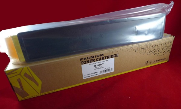 Тонер-картридж для Kyocera TASKalfa 2550ci TK-8315Y yellow 6K ELP Imaging®