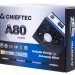 Блок питания Chieftec A-80 CTG-750C <750W, (20+4+4+4) pin, 2x(6+2) pin, 6xSATA, 4xMolex, 2xFDD, 12 см, 85+, частично мод