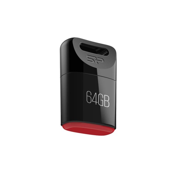 Флеш накопитель 8GB Silicon Power Touch T06, USB 2.0, Черный