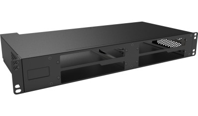 1.5U шасси Digibird [DB-UniStream-T-FR1.5], для 4 карт TX/RX (Кабель питания и спец. кабель в комплекте, упаковка ОЕМ) (3 места)