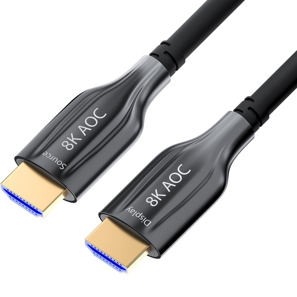 GCR Кабель 50.0m оптический HDMI 2.1 8K 60Hz, 4K 120Hz, 4:4:4, высокоскоростной 48.0 Гбит/с, 3D Greenconnect GCR-53714