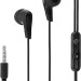 Гарнитура внутриканальные Oklick HS-S-250 1.2м черный проводные в ушной раковине (SS-E161) Oklick SS-E161