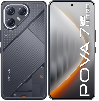 Смартфон TECNO Pova 7 Ultra 5G LJ9 256+8 GEEK BLACK