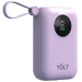 Портативный аккумулятор TOLT Lit LT-LM10T, 10000mAh, 22,5W, fast charging and PD, violet TOLT LT-LM10T