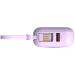 Портативный аккумулятор TOLT Lit LT-LM10T, 10000mAh, 22,5W, fast charging and PD, violet TOLT LT-LM10T