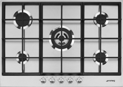 Встраиваемая газовая панель Smeg Linea PX175