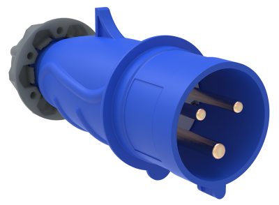 Вилка переносная ССИ-013 16А-6ч/200-250В 2Р+РЕ IP44 MAGNUM ИЭК ITK PSN01-016-3