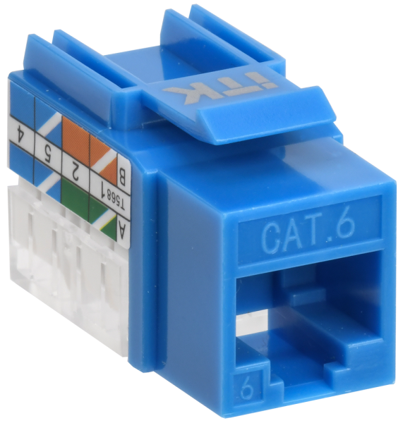ITK Модуль Keystone Jack кат. 6 UTP 110 IDC 90 град. ITK CS1-1C06U-11