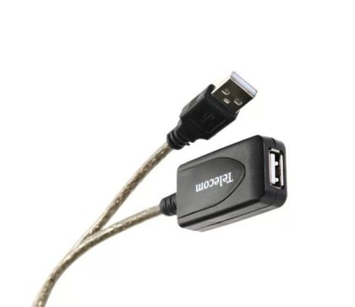 Кабель USB2.0-repeater, удлинительный активный <Am-->Af> 10м Telecom <TUS7049-10M>